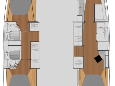 Location bateau Fountaine Pajot Astrea 42 à Annapolis sur Samboat