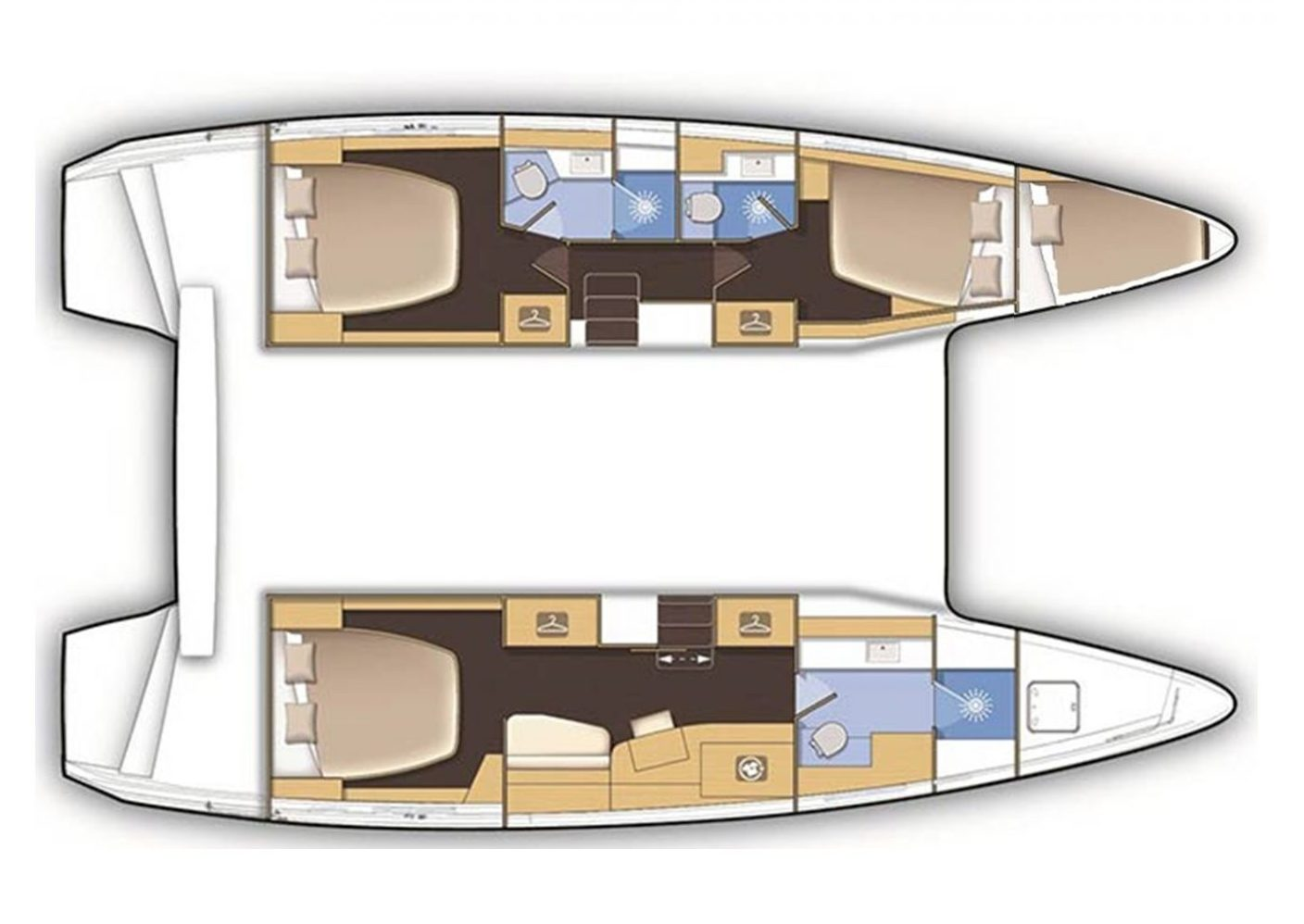 Louer Catamaran avec ou sans skipper Lagoon à Rogoznica