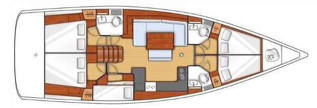 Bénéteau Oceanis 48 a louer à Punat