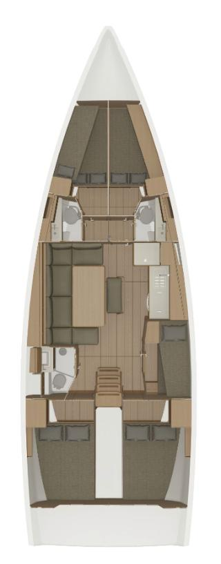 Louez un Dufour Dufour 460 Grand Large à Trogir