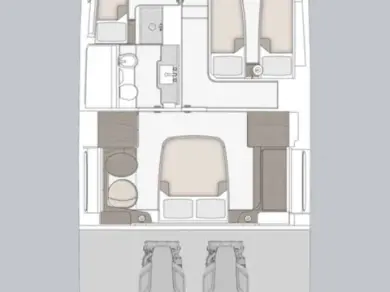 Azimut Azimut Magellano 66 a louer à Podstrana