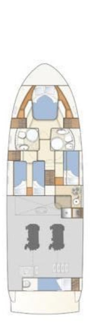 Louez un Ferretti Ferretti Yachts 460 - 3 cab. à Podstrana