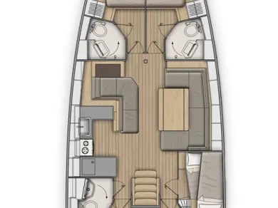 Location Voilier Bénéteau avec permis