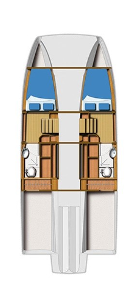 Louer Bateau à moteur avec ou sans skipper Aquila à Le Marin