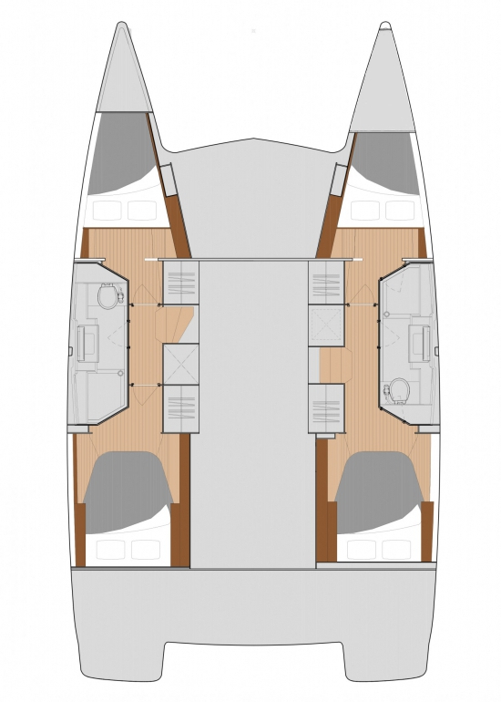 Location Catamaran Fountaine Pajot avec permis