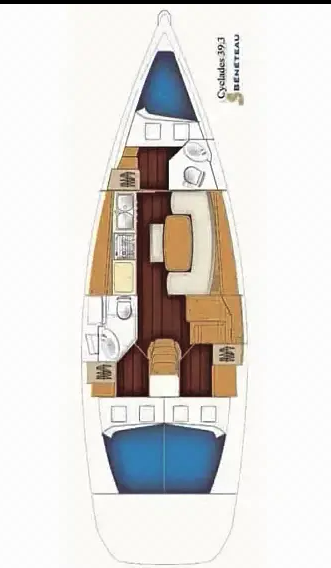 Location bateau Fethiye pas cher Cyclades 39.3