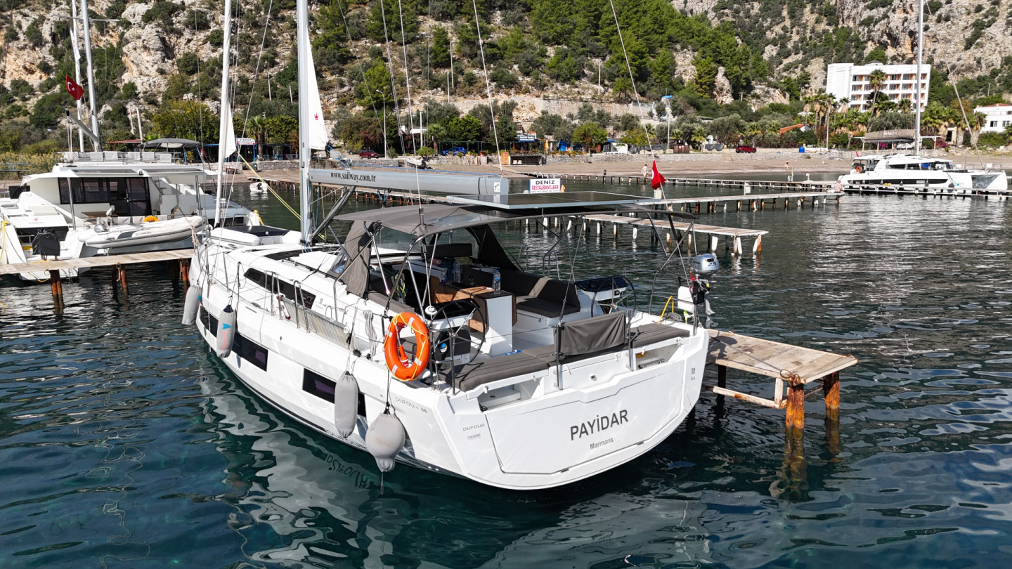 Dufour 44 eco solar yacht charter in Adaköy, Turkey