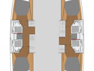 Location Catamaran à Murter-Kornati - Fountaine Pajot Astrea 42