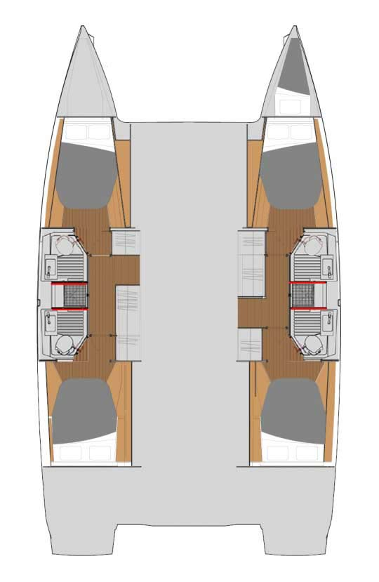 Location à Lefkáda - Fountaine Pajot Astrea 42 sur SamBoat