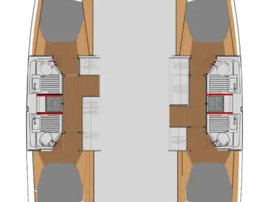 Location à Lefkáda - Fountaine Pajot Astrea 42 sur SamBoat