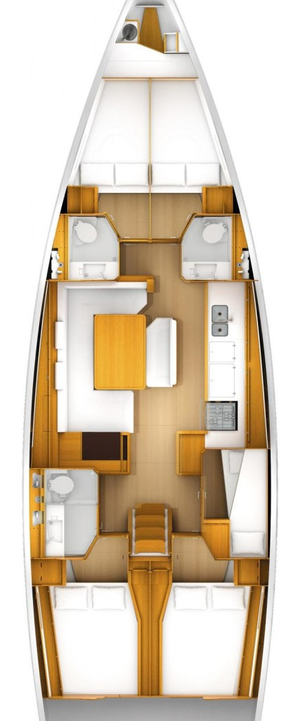 Location Voilier à Kaštela - Jeanneau Sun Odyssey 519