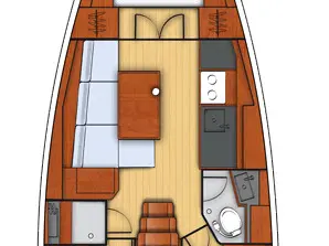 Location bateau Fethiye pas cher Oceanis 38.1