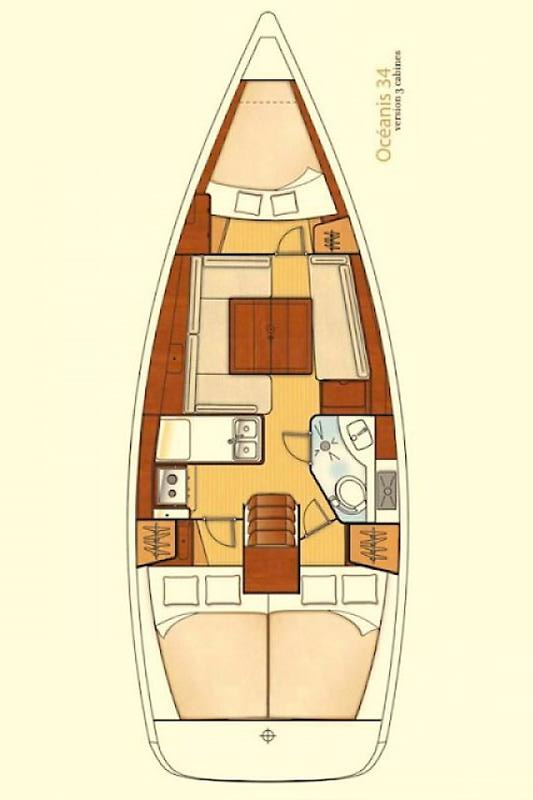 Location à Fethiye - Bénéteau Oceanis 34 sur SamBoat