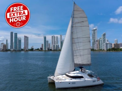 Catamaran for rent Cartagena at the best price