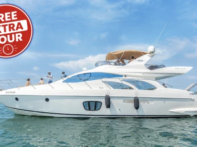 Bareboat Rental Luxury Yacht Azimut with a boat licence