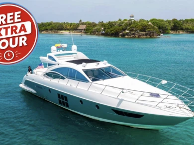 Azimut Azimut 62 S charter bareboat or captained in  Cartagena