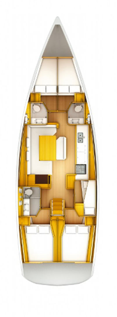 Location bateau Lefkáda pas cher Sun Odyssey 519
