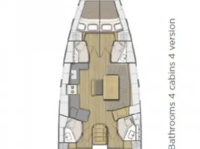 Bénéteau Oceanis 46.1 a louer à Álimos