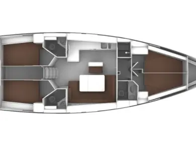 Location bateau Sukošan pas cher Cruiser 46