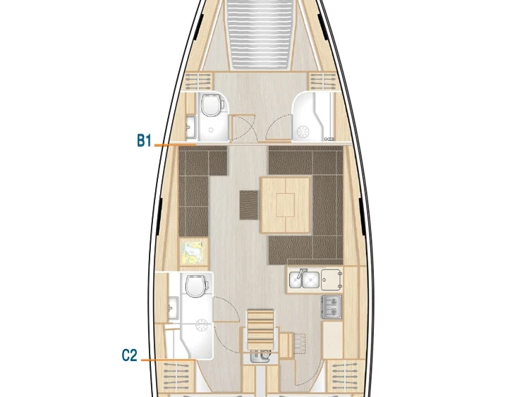 Location à Heiligenhafen - Hanse Hanse 458 sur SamBoat