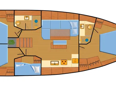 Location bateau Hanse Hanse 460 à Can Pastilla sur Samboat