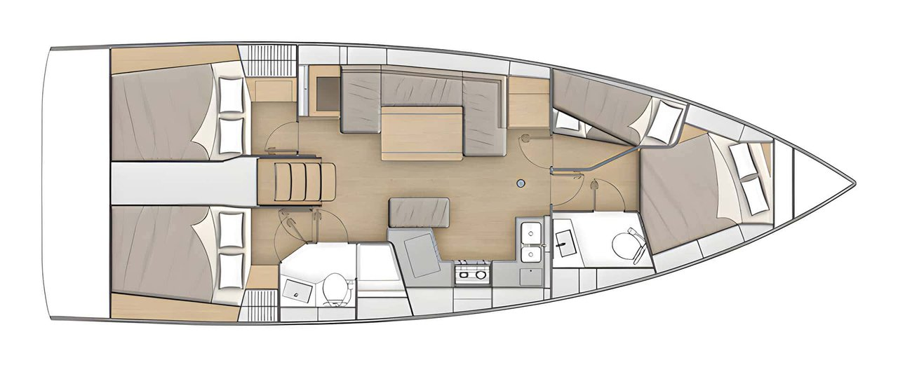 Location bateau Bénéteau Oceanis 40.1 à Palma de Majorque sur Samboat