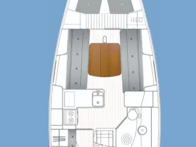 Location bateau Heiligenhafen pas cher Saare 38.2