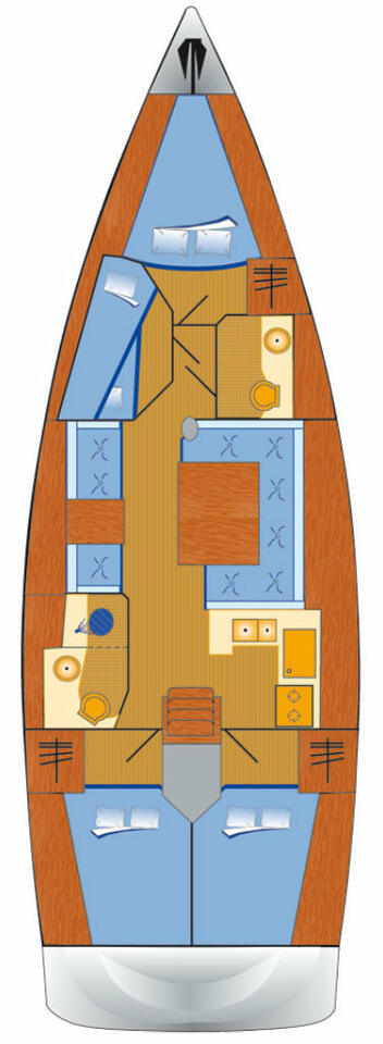 Jeanneau Sun Odyssey 439 a louer à Flensburg