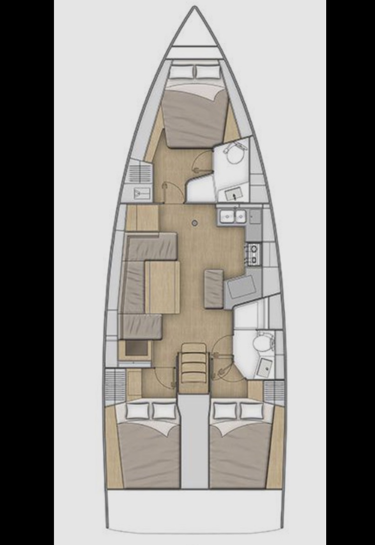 Location bateau Bénéteau Oceanis 40.1 à Álimos sur Samboat