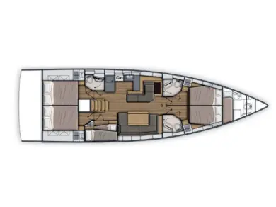 Bénéteau Oceanis 51.1 a louer à Álimos