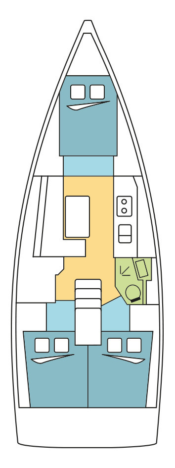 Location Voilier à Kos - Bénéteau Oceanis 38.1