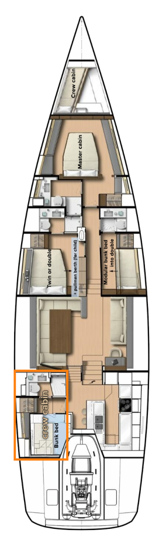 Location bateau Cnb-Yachts CNB 76 à Kaštela sur Samboat
