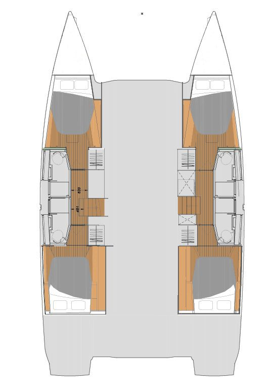 Location Catamaran Fountaine Pajot avec permis