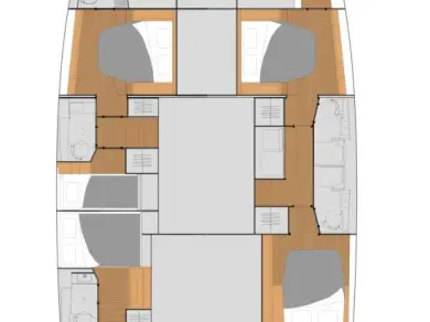 Location Catamaran Fountaine Pajot avec permis