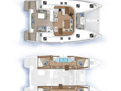 Location bateau Álimos pas cher Lagoon 46