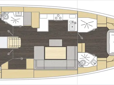 Location bateau Bavaria Bavaria C46 à Fethiye sur Samboat