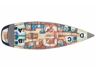 Jeanneau Sun Odyssey 54 DS a louer à Gouviá