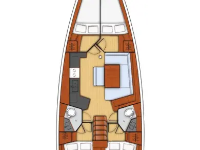 Location bateau Lefkáda pas cher Oceanis 45