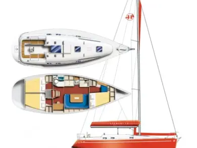 Poncin Yachts Harmony 38 a louer à Las Galletas