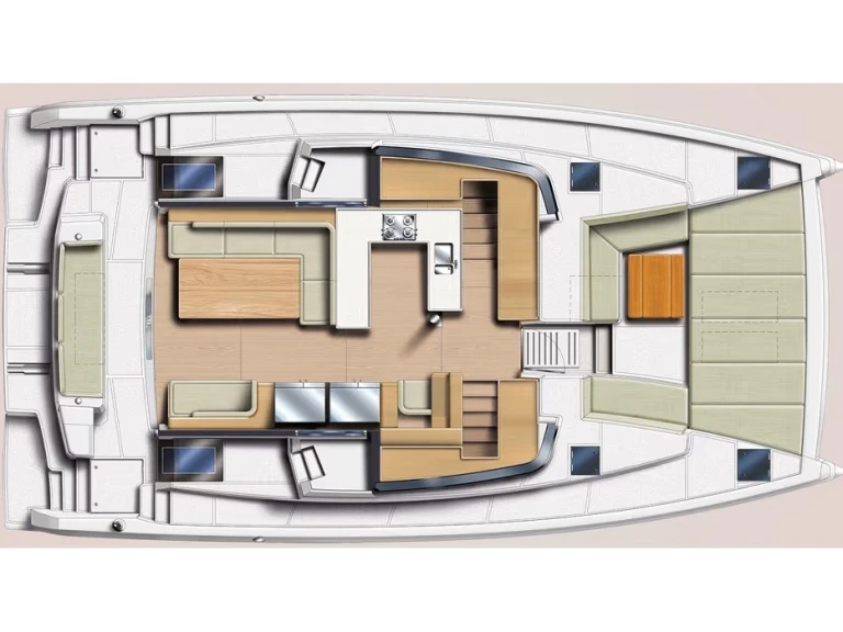 Location à Néa Péramos - Bali Bali 5.2 (5+1 cab) sur SamBoat