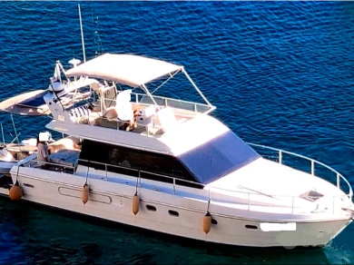 Ferretti Ferretti 39 charter bareboat or captained in  Oliveri