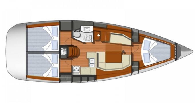Fiche Technique Sun Odyssey 39i Avec Vid o SamBoat